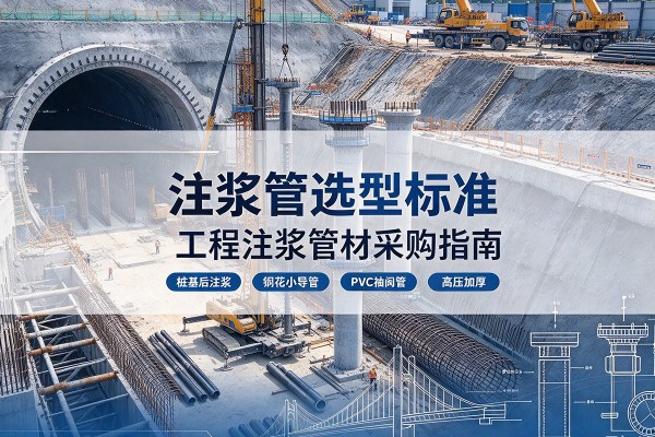 东城区注浆管选型标准