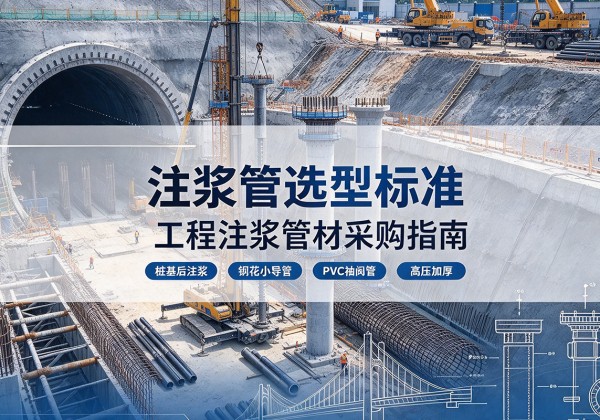 东城区注浆管选型标准